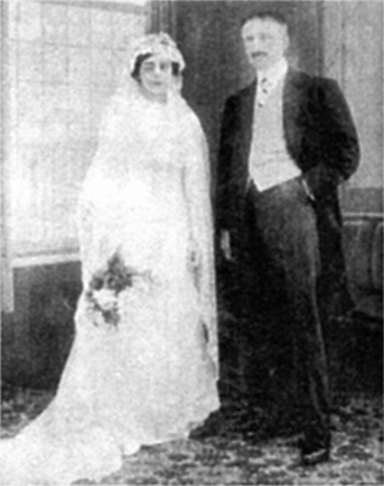 Casamento de D. Amlia Mantero Belard com Pierre Casalis, c. 1920